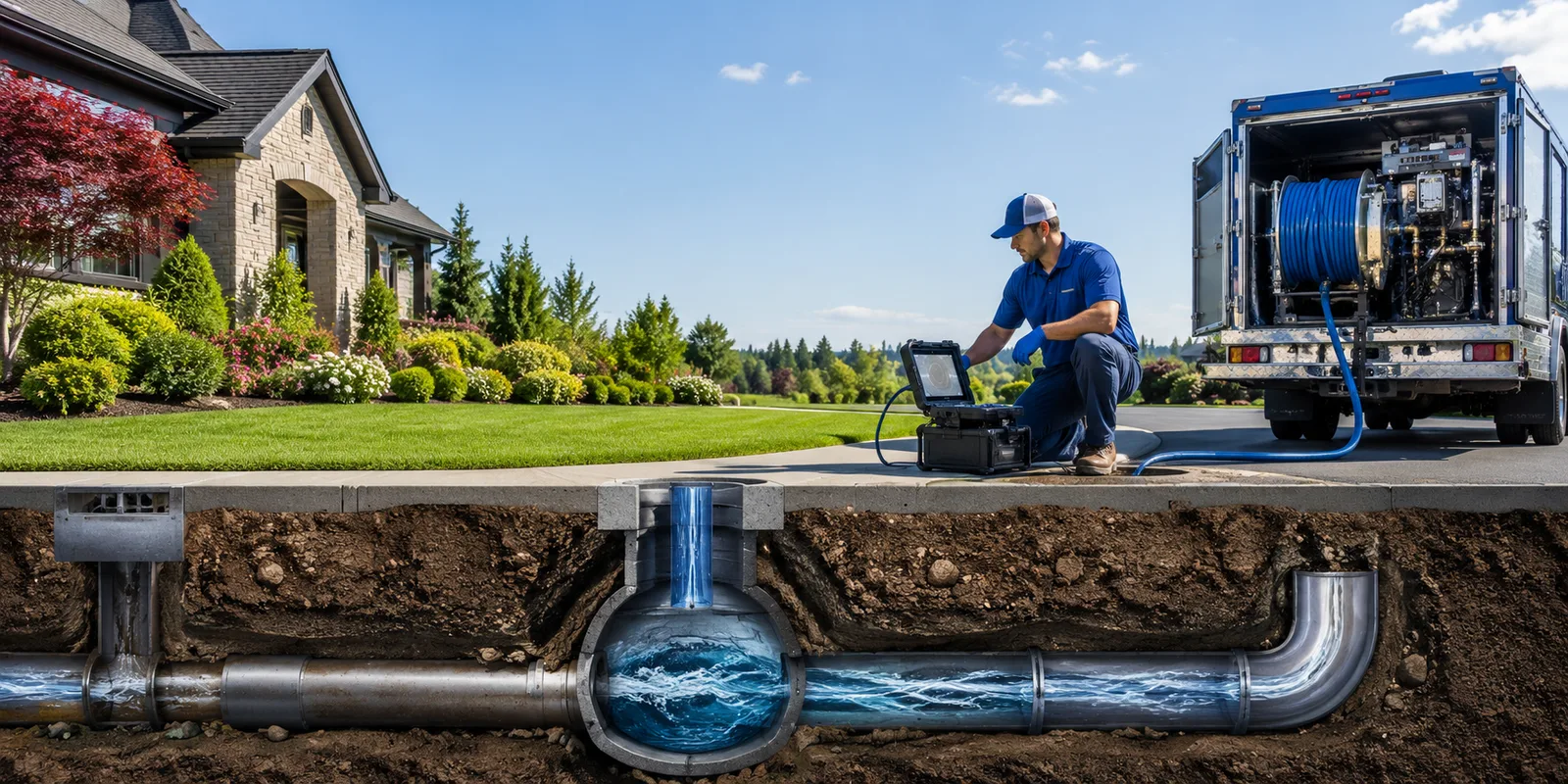 Drainage restoration information for New Washington, OH